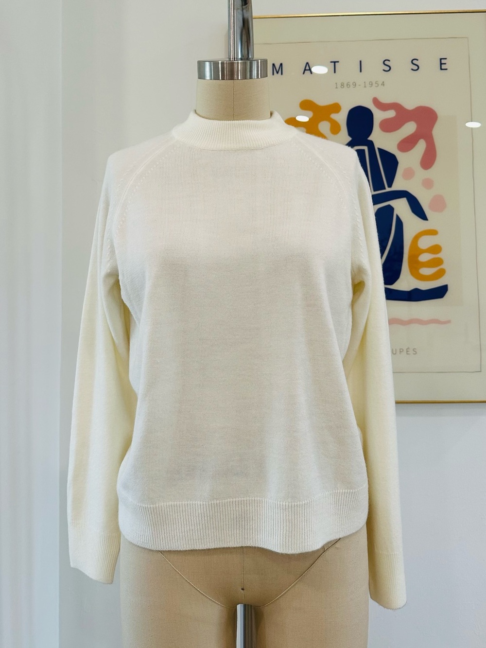 Vintage 90’s/Y2K Mock Knit Sweater